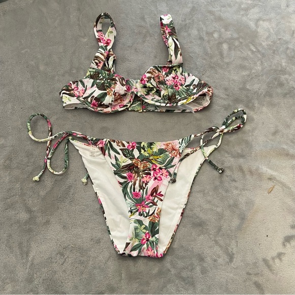 New! Victoria’s Secret Swim Essential Floral Bikini Top & Bottom SET 4746 - Picture 6 of 12